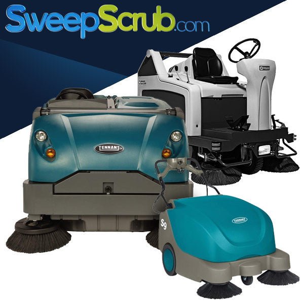Commercial & Industrial Floor Sweeper Machines - SweepScrub.com