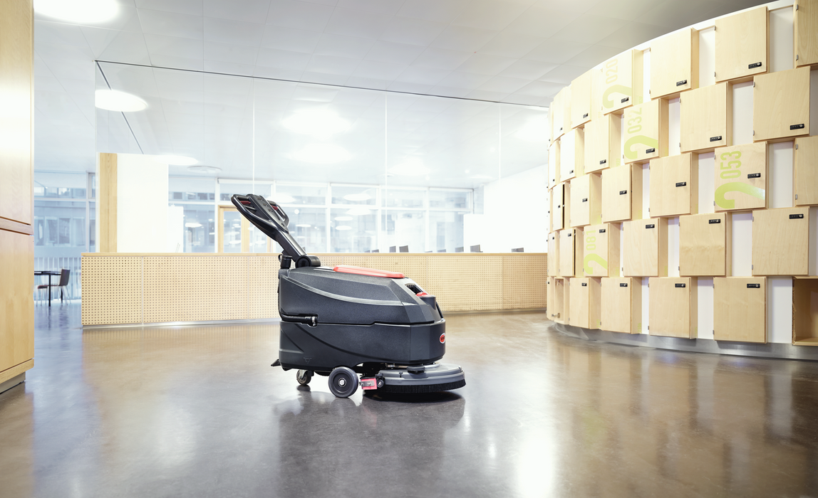 Viper AS4335C, Floor Scrubber, 17", 9 Gallon, Electric, Pad Assist, Disk, 3 Year Warranty, 50000584