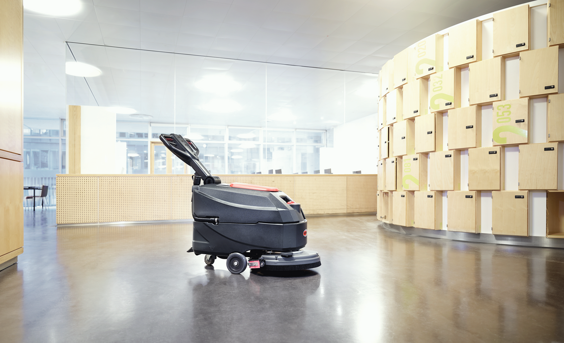 Viper AS4335C | 17" Walk Behind Disk | Floor Scrubber | Electric | Pad Assist