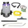 Proteam Supercoach Pro 6QT, Backpack Vacuum, 11.6lbs, Electric, With Tools, HEPA, 3 Year Warranty image 15