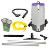 Proteam Supercoach Pro 6QT, Backpack Vacuum, 11.6lbs, Electric, With Tools, HEPA, 3 Year Warranty image 4