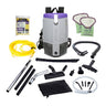 Proteam Supercoach Pro 6QT, Backpack Vacuum, 11.6lbs, Electric, With Tools, HEPA, 3 Year Warranty image 23