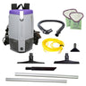 Proteam Supercoach Pro 6QT, Backpack Vacuum, 11.6lbs, Electric, With Tools, HEPA, 3 Year Warranty image 20