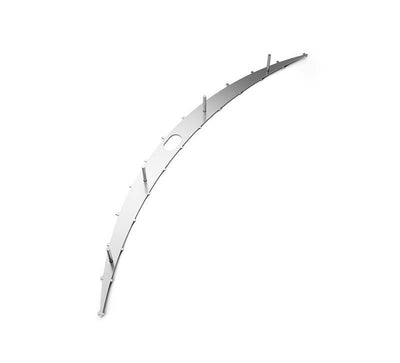 Tennant 1013395 / 4037330 Stainless Steel Squeegee Retainer Plate Weldment, Fits Tennant T7