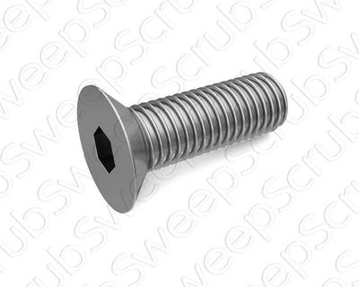 Tennant 1016421 / 4052301 Screw, Flt, M6 X 1.0 X 20, Stainless, Fits Tennant T12