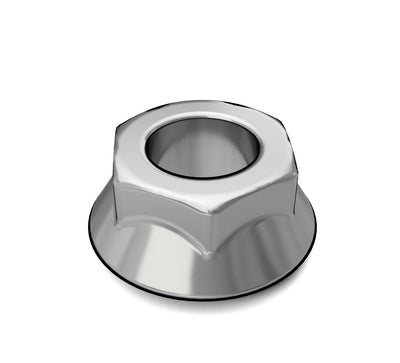 Tennant 1040381 / 4044306 Nut, Hex, Flange, M6 X 1.00, Stainless, Fits Tennant T2, T5, T5e