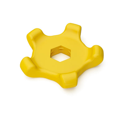 Tennant 1055516 / 4038786 Polypropylene Star Knob - 3.207 X 0.701 in, Fits Tennant T12, T16
