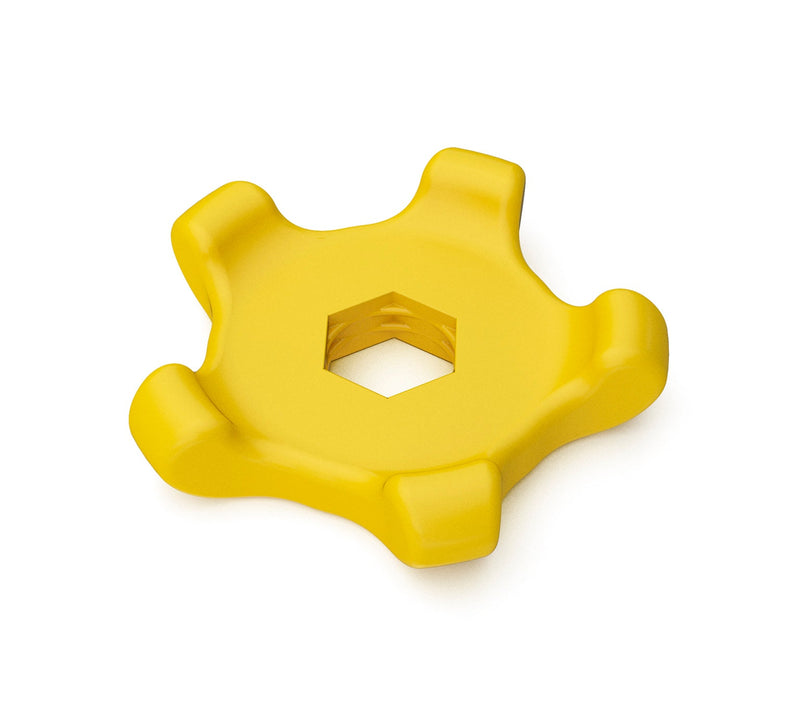 Tennant 1055516 / 4038786 Polypropylene Star Knob - 3.207 X 0.701 in, Fits Tennant T12, T16