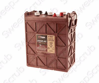 Tennant 1070587 Battery, 6V 360AH Wet Battery
