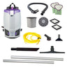 Proteam Gofit 6QT, Backpack Vacuum, 12.9lbs, Electric, With Tools, HEPA, 3 Year Warranty image 13
