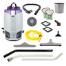 Proteam Gofit 6QT, Backpack Vacuum, 12.9lbs, Electric, With Tools, HEPA, 3 Year Warranty image 8