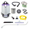 Proteam Gofit 6QT Plus, Backpack Vacuum, 12.9lbs, Electric, With Tools, HEPA, 3 Year Warranty image 4