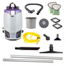 Proteam Gofit 6QT Plus, Backpack Vacuum, 12.9lbs, Electric, With Tools, HEPA, 3 Year Warranty image 5