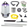 Proteam Gofit 6QT Plus, Backpack Vacuum, 12.9lbs, Electric, With Tools, HEPA, 3 Year Warranty image 6