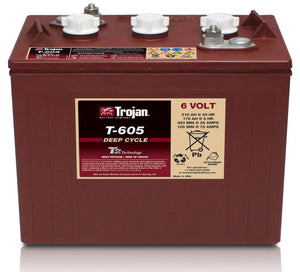 Tennant 1227180, 6V 210AH Wet Battery