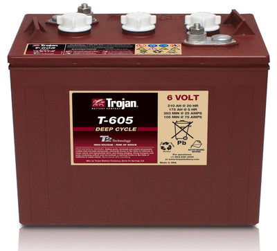 Tennant 1227180, 6V 210AH Wet Battery
