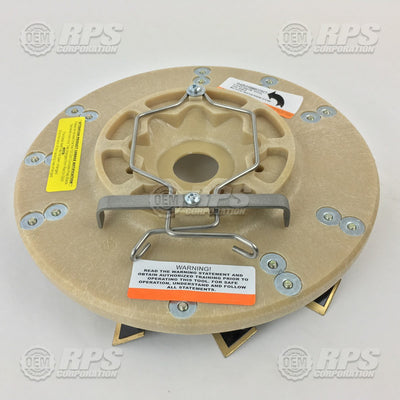 FactoryCat/Tomcat 13-425-0100MECCWCT, 13" Diamabrush,Concrete 100 Grit - Counter Clockwise