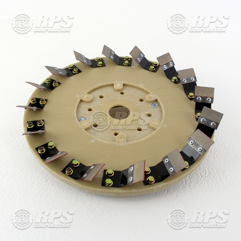 FactoryCat/Tomcat 15-425-0100MECCWCT, 15" Diamabrush,Metal 100 Grit - Counterclockwise,Metal Blade