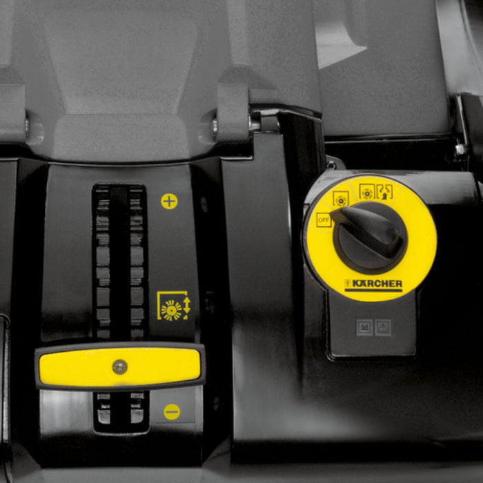 Karcher KM 70/30 C BP ADV, Floor Sweeper, 28", 11 Gallon Hopper, Battery, Manual, 3 Year Warranty, 1.517-218.0