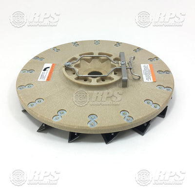 FactoryCat/Tomcat 17-425-0025MECCWCT, 17" Diamabrush, Metal,25 Grit - Counterclockwise,Metal Blade