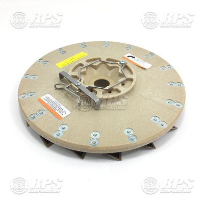 FactoryCat/Tomcat 17-425-0100MECWCT, 17" Diamabrush,Metal 100 Grit - Clockwise