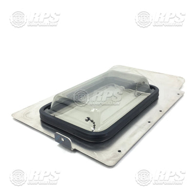 FactoryCat/Tomcat 170-1400D, Lid, Tank, Stainless W/Clear Lid