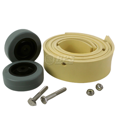 FactoryCat/Tomcat 180-770G, Squeegee Rebuild Kit,Gum Fits 34"