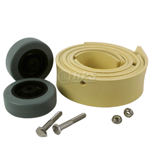 FactoryCat/Tomcat 180-770G, Squeegee Rebuild Kit,Gum Fits 34"