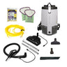 Proteam ProVac FS 6, Backpack Vacuum, 6QT, 11.6lbs, Electric, With Tools, HEPA, 3 Year Warranty, 107461 image 1