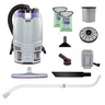 Proteam GoFit 6, Backpack Vacuum, 6 QT, 4A, 51 mins Low 39 mins High, 13.5lbs, Battery, With Tools, HEPA, 2 Year Warranty image 1
