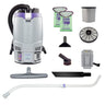 Proteam GoFit 6, Backpack Vacuum, 6 QT, 8Ah, 106 mins Low 83 mins High, 13.5lbs, Battery, With Tools, HEPA, 2 Year Warranty image 4