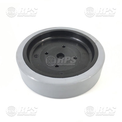 FactoryCat/Tomcat 200-6180, Tire, Gray, Poly, 8" OD x 3" W Smooth