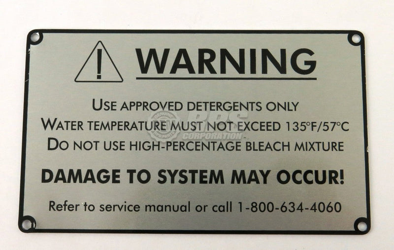FactoryCat/Tomcat 21-1032, Plate,Warning