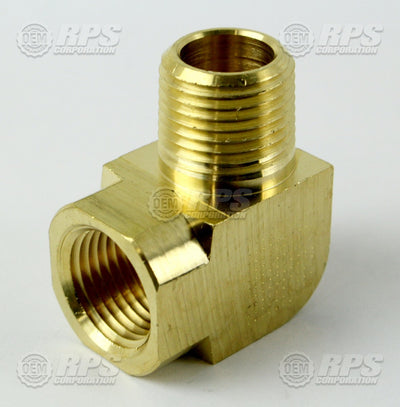 FactoryCat/Tomcat 21-4042, 1/2 Street Elbow Brass