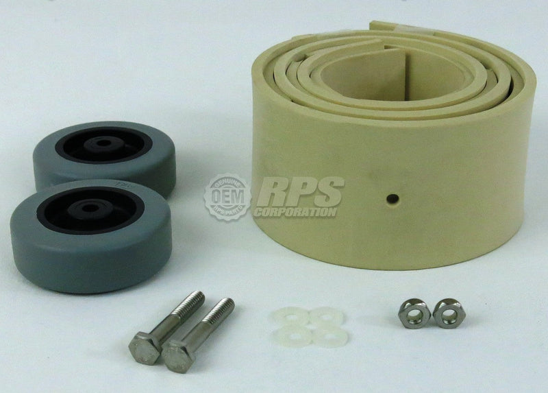 FactoryCat/Tomcat 22-770G, Squeegee Rebuild Kit,Gum Fits 32"