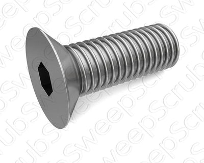 Tennant 222692 / 4037012 Screw, Flt, Socket, M8 X 1.25 X 25, NL, Stainless, Fits Tennant 3640, T5e, 5680, T2, T5, 5700