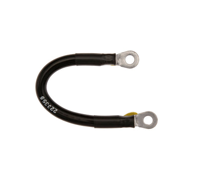Tennant 223355 / 4037436 Cable, 04GA 08.0L Black .34Ring /.34Ring, Fits Tennant T600e, 6200, T600 / T600e, T12