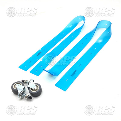 FactoryCat/Tomcat 245-770U, Squeegee Kit, Urethane Rubber, Fits 45"Stack Frame
