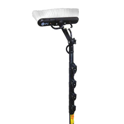 IPC Eagle CFC35T-SL, 35ft Carbon Fiber Composite Telescopic Pole w/14" Slide Brush & GN8-FM Gooseneck