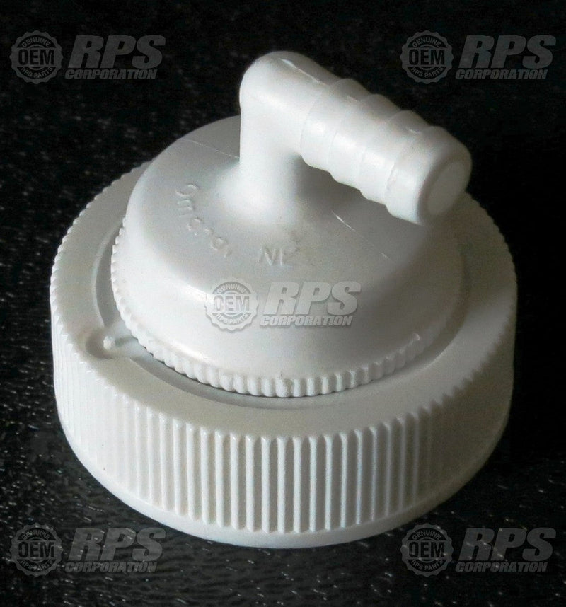 FactoryCat/Tomcat 253-0115, Cap,White,1/2 Gal.,w/90 degree