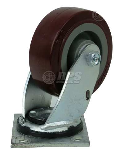 FactoryCat/Tomcat 253-0130, Caster,5", Red