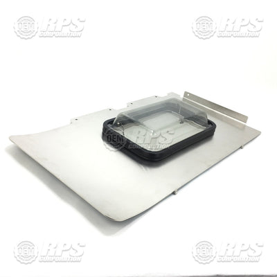 FactoryCat/Tomcat 253-1400D, Lid,Tank,Stainless W/Clear Lid