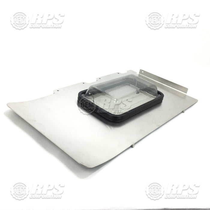 FactoryCat/Tomcat 253-1400D, Lid,Tank,Stainless W/Clear Lid