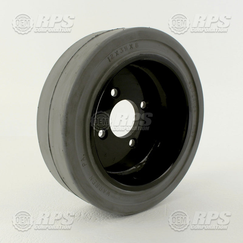FactoryCat/Tomcat 255-6180, Wheel,Rear,Grey,Smooth