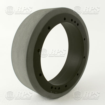 FactoryCat/Tomcat 255-7320, Tire & Wheel,Grey,Smooth 10" Diameter, 10 hole mount