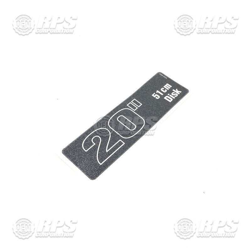 FactoryCat/Tomcat 260-020D, Decal, 20 Disk