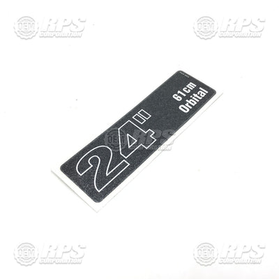 FactoryCat/Tomcat 260-024O, Decal, 24 Orbital