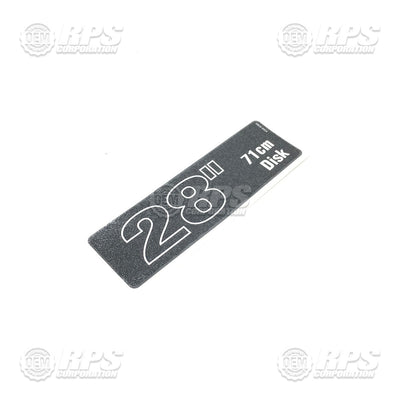 FactoryCat/Tomcat 260-028D, Decal, 28 Disk