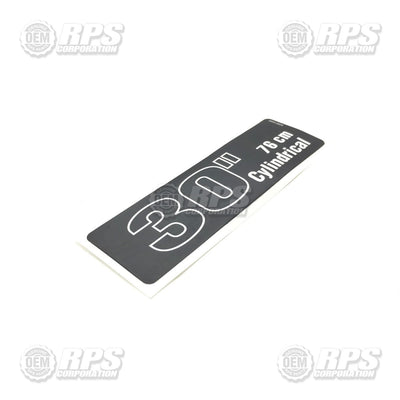 FactoryCat/Tomcat 260-030C, Decal, 30 Cylindrical