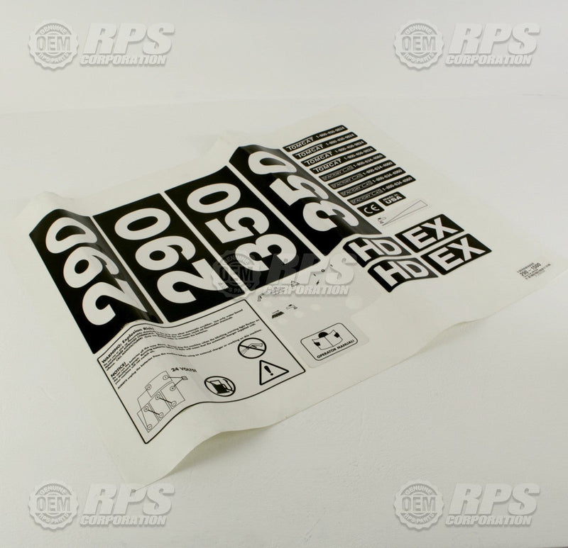 FactoryCat/Tomcat 290-1500, Decal,Set,290/350